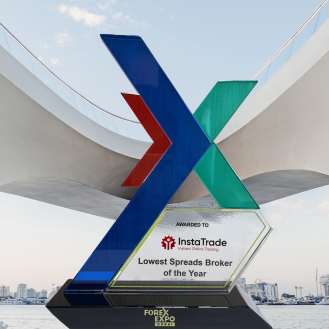 InstaForex nomeada “Corretora com os Spreads Mais Baixos do Ano” na Forex Expo Dubai 2025